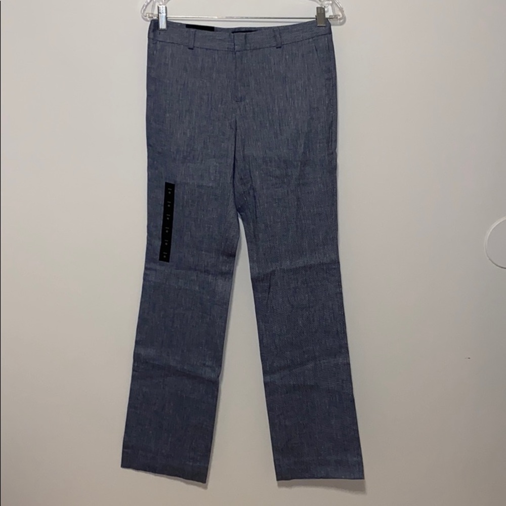 NWT BANANA REPUBLIC LOGAN WORK TROUSERS CHAMBRAY